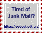 tired of junk mail?